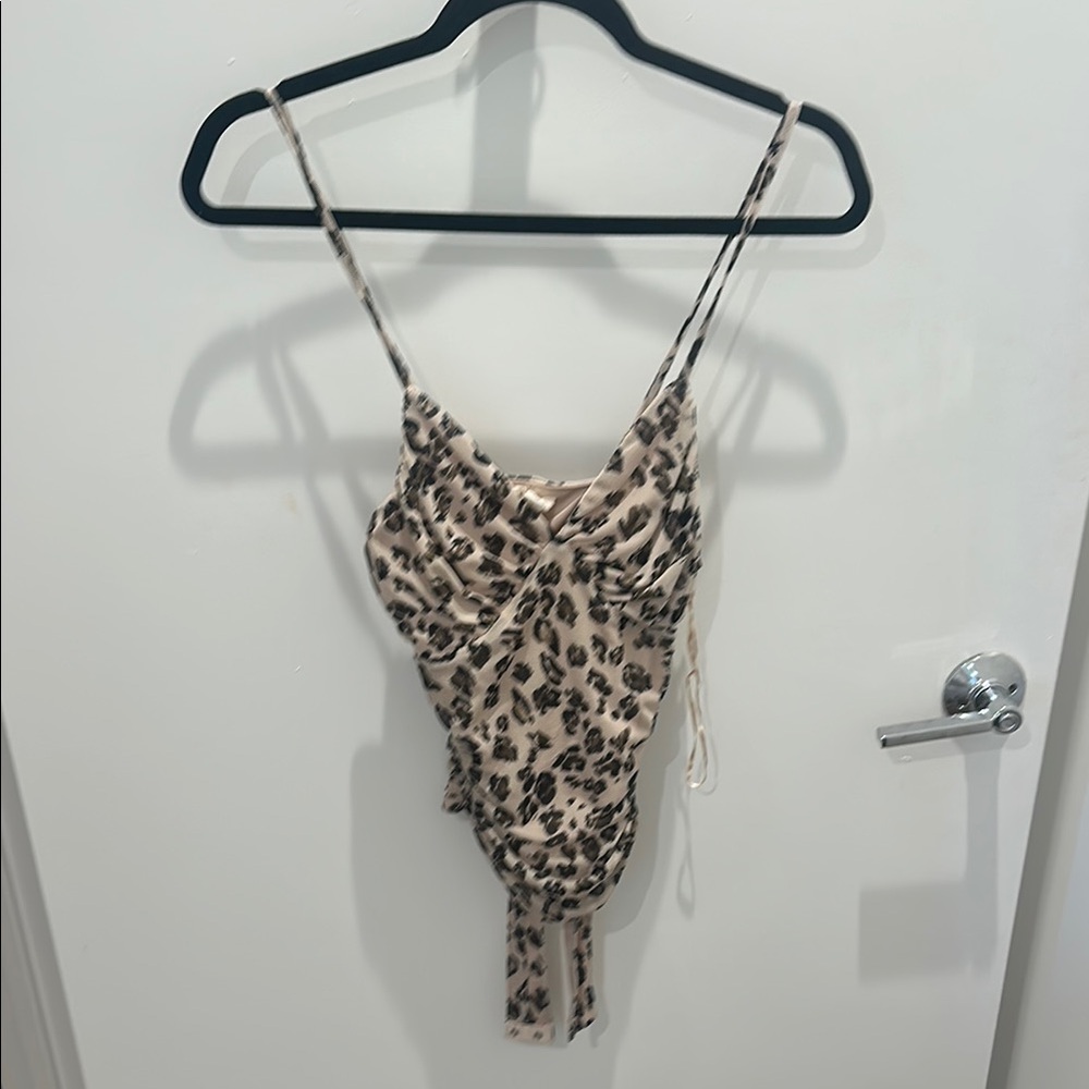 Meraki Leopard Print Bodysuit